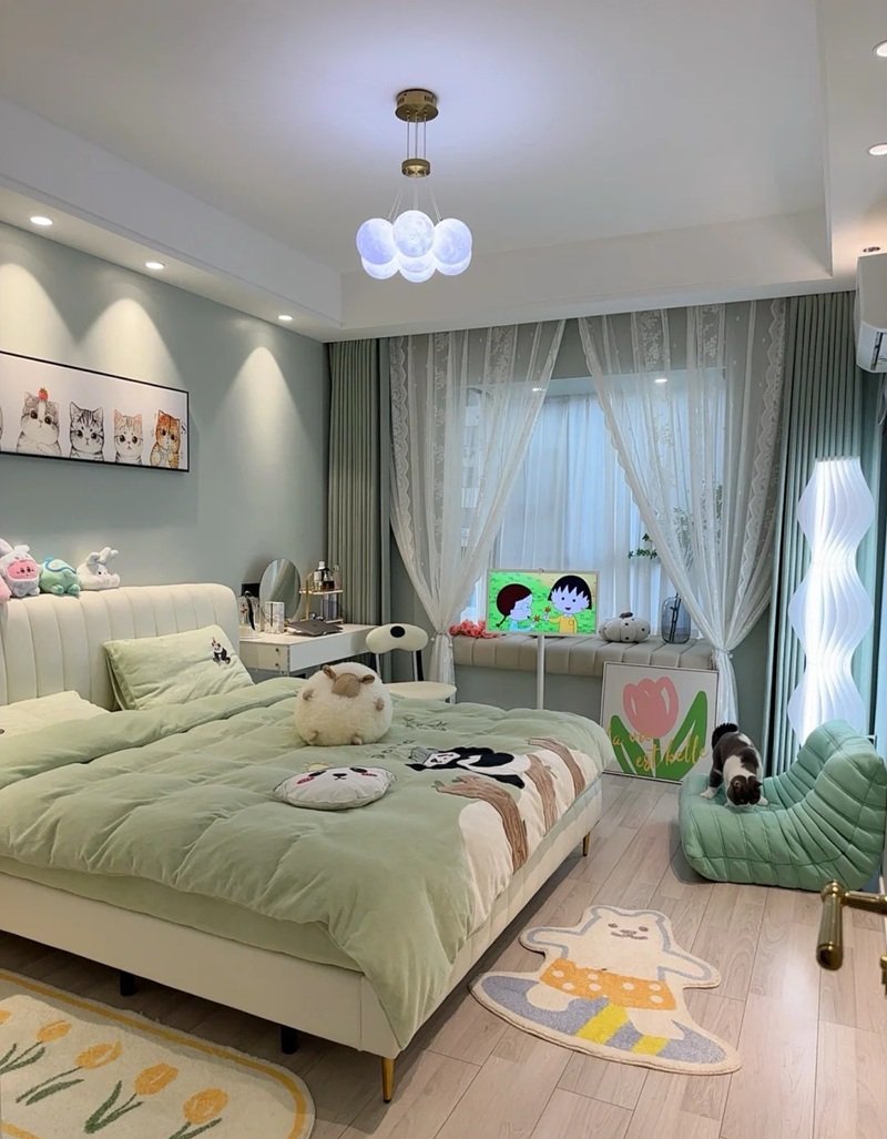 Hoa khô trang trí phòng ngủ đẹp