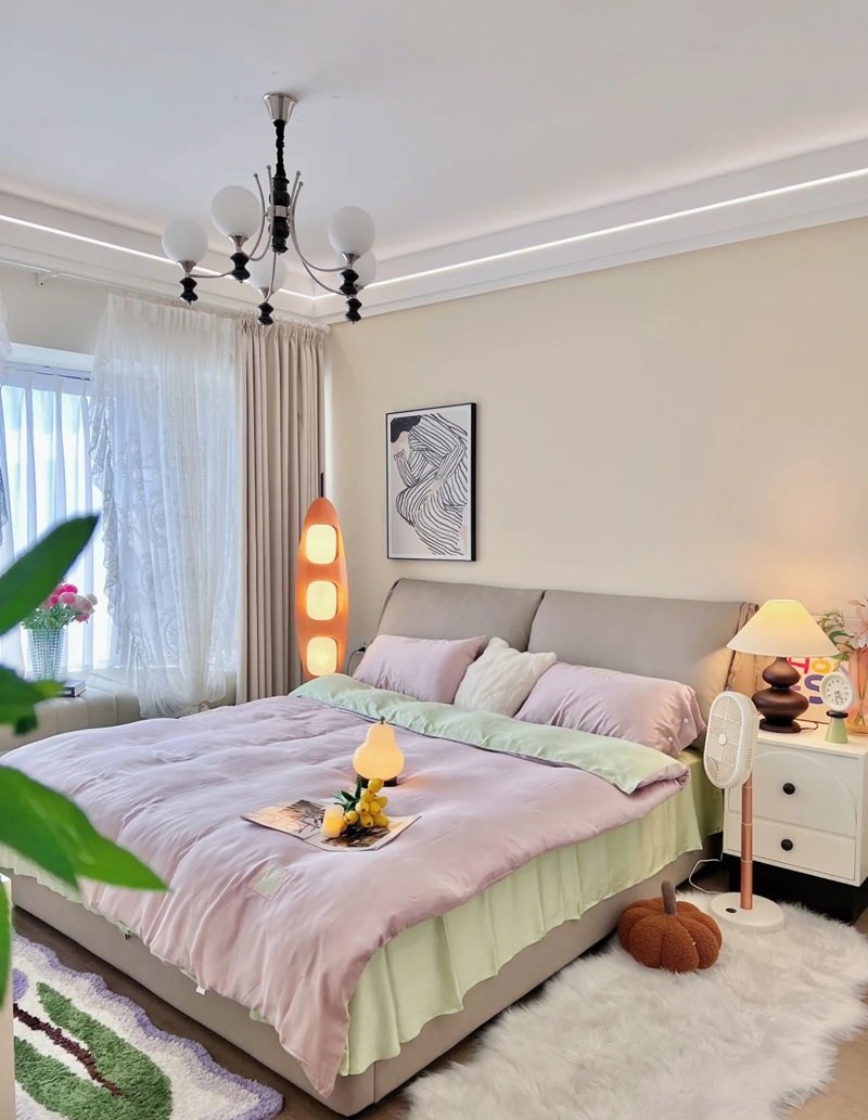 Trang trí phòng ngủ bằng cây xanh