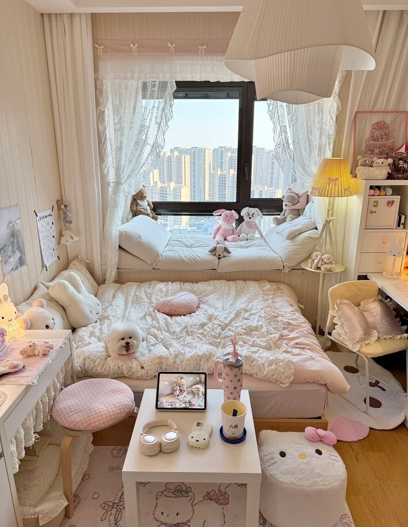 Trang trí phòng ngủ nhỏ đẹp mắt