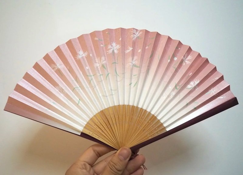 Decor đẹp trang trí quạt giấy
