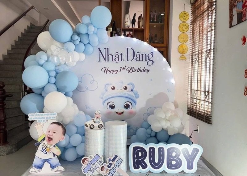 Trang trí sinh nhật cho bé yêu