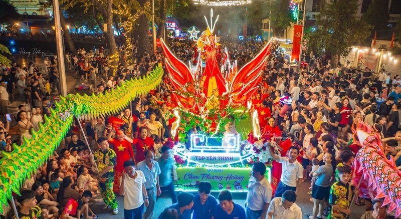 Đèn giấy trang trí trung thu xinh xắn