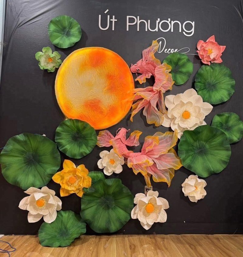 Trang trí trung thu hiện đại sáng tạo