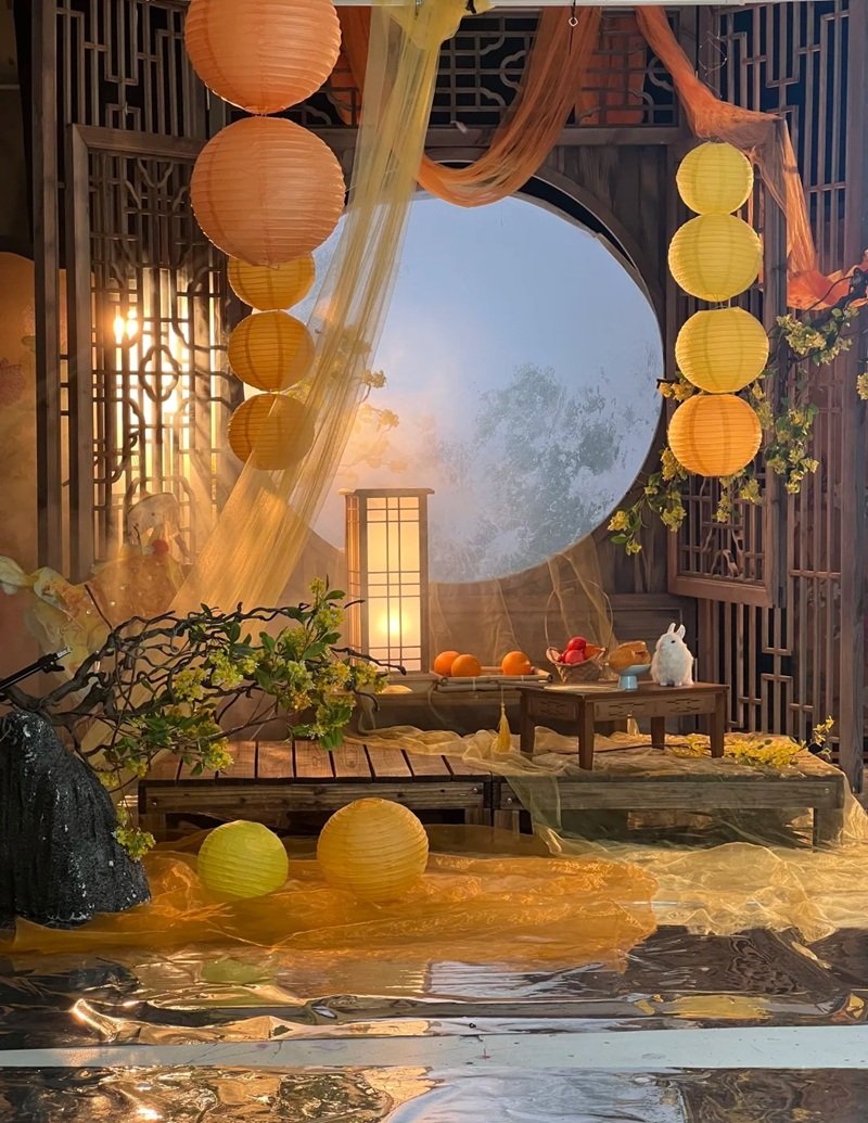 Trang trí trung thu đơn giản mà đẹp