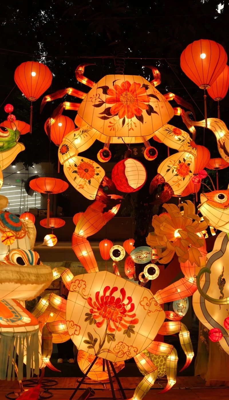 Trang trí trung thu ấm áp dịu dàng