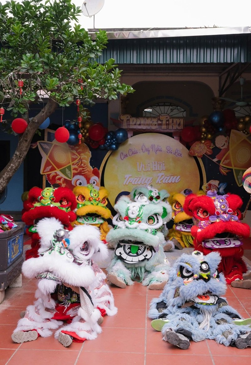 Trang trí trung thu siêu dễ thương