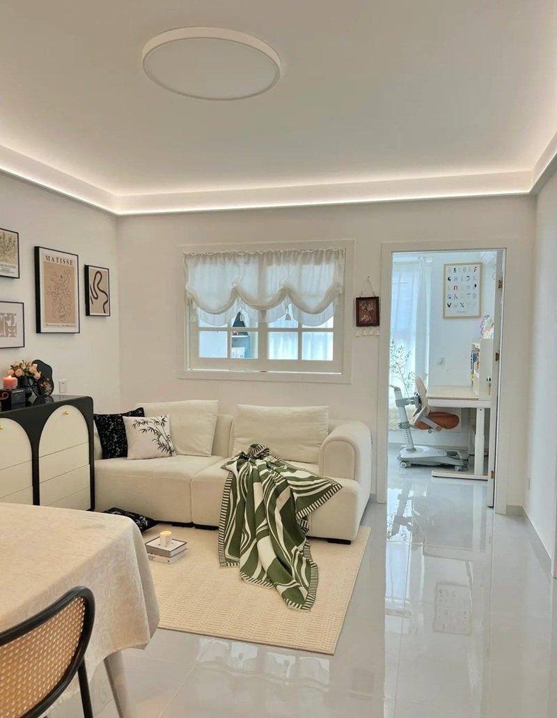 mẫu vách ngăn trang trí phòng khách tuyệt đẹp 1