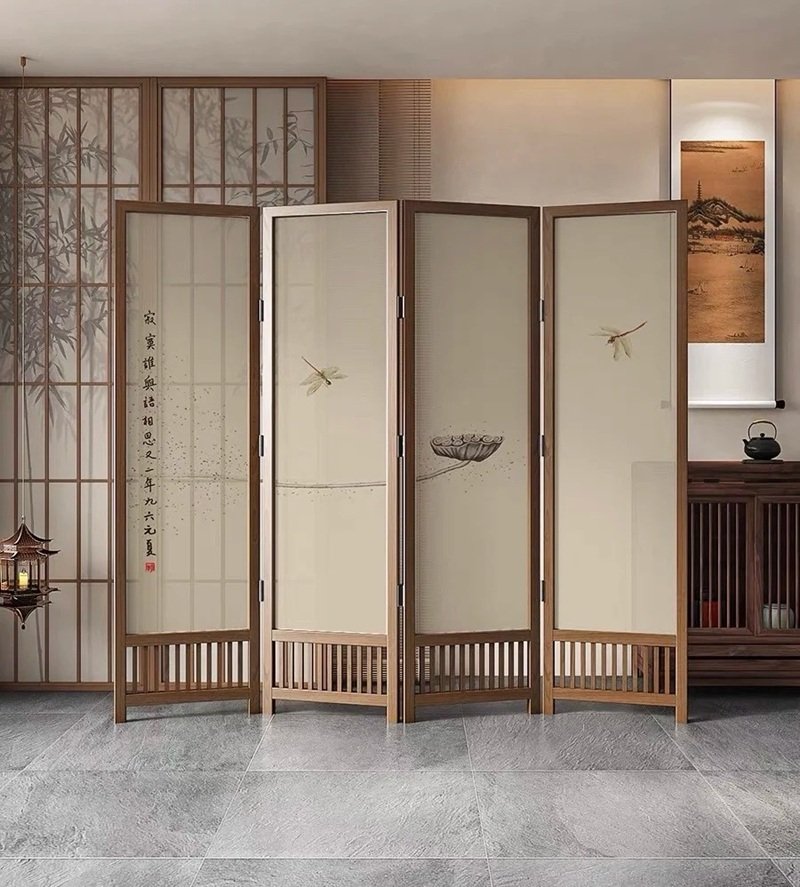 mẫu vách ngăn trang trí phòng khách tuyệt đẹp 23