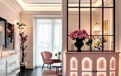 mẫu vách ngăn trang trí phòng khách tuyệt đẹp 26