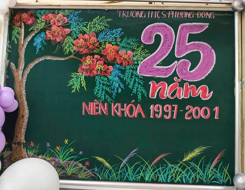 trang trí bảng đẹp đơn giản 20