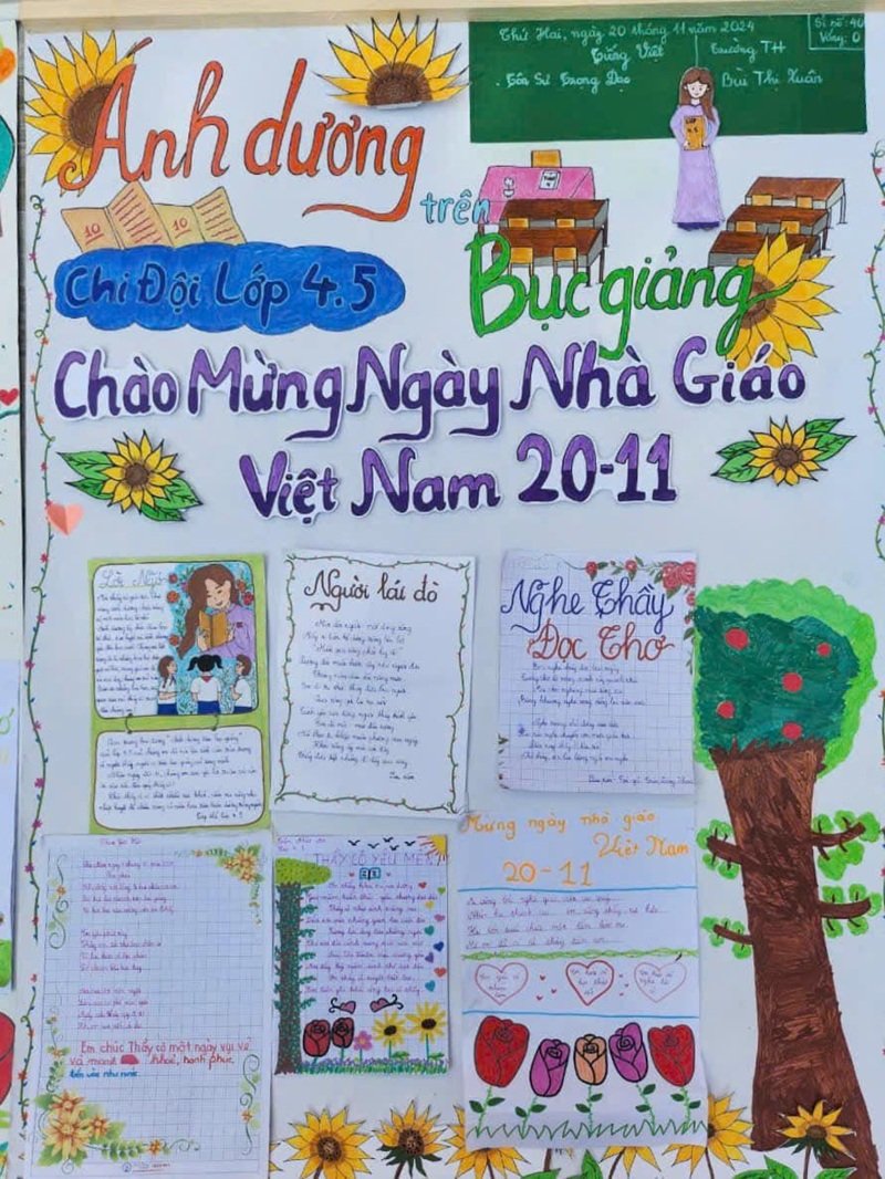trang trí báo tường 29