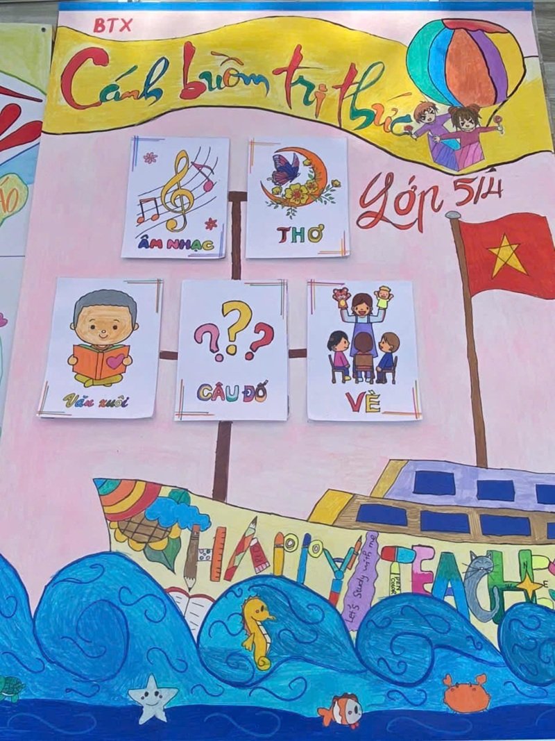 trang trí báo tường 30