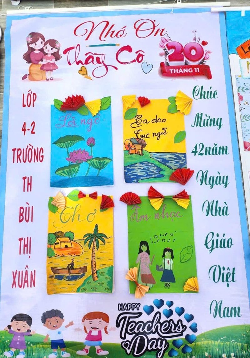 trang trí báo tường 32