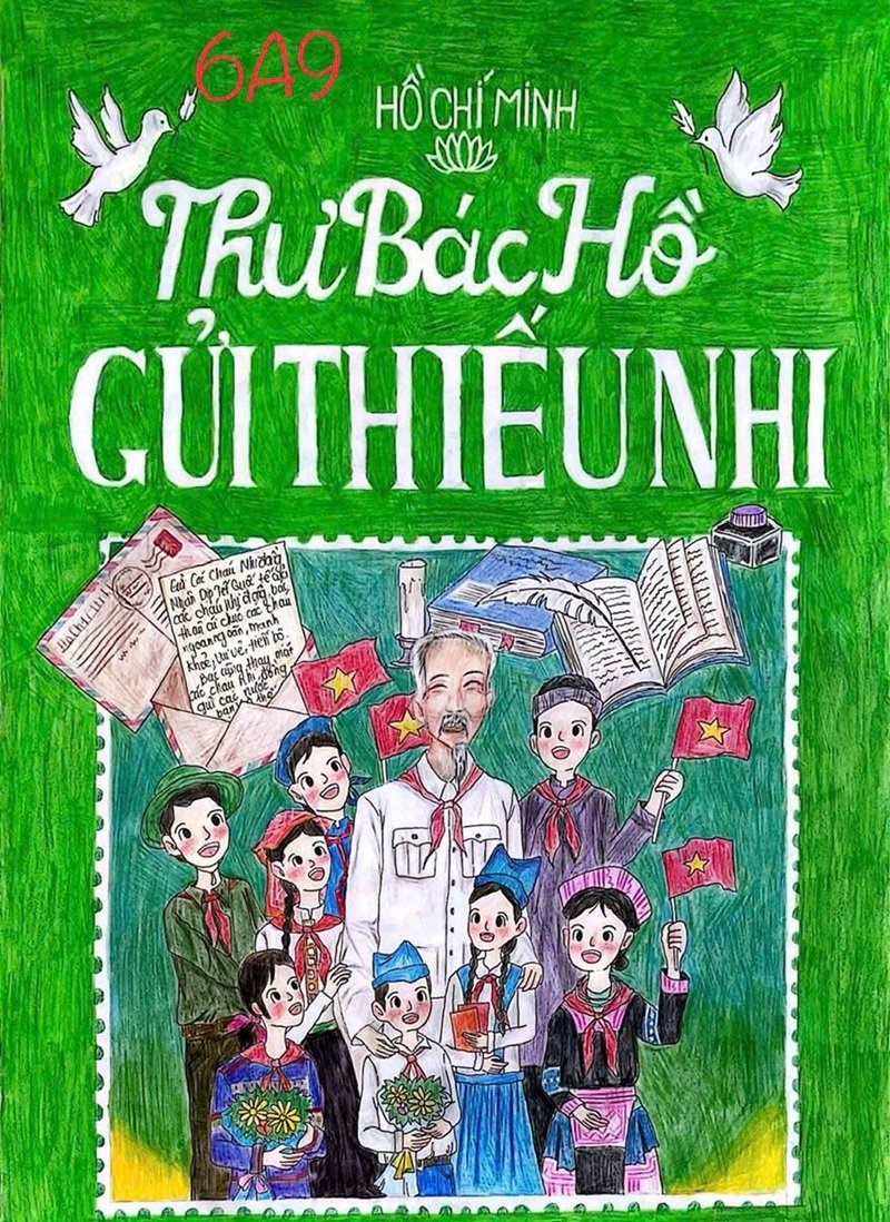 trang trí bìa sách 19