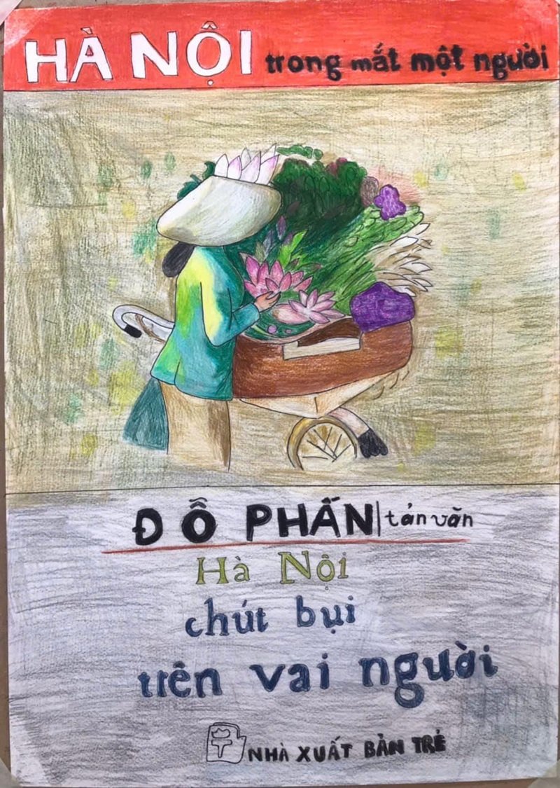 trang trí bìa sách 2