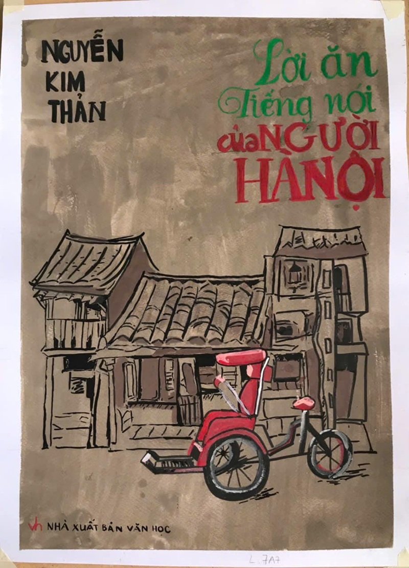 trang trí bìa sách 4
