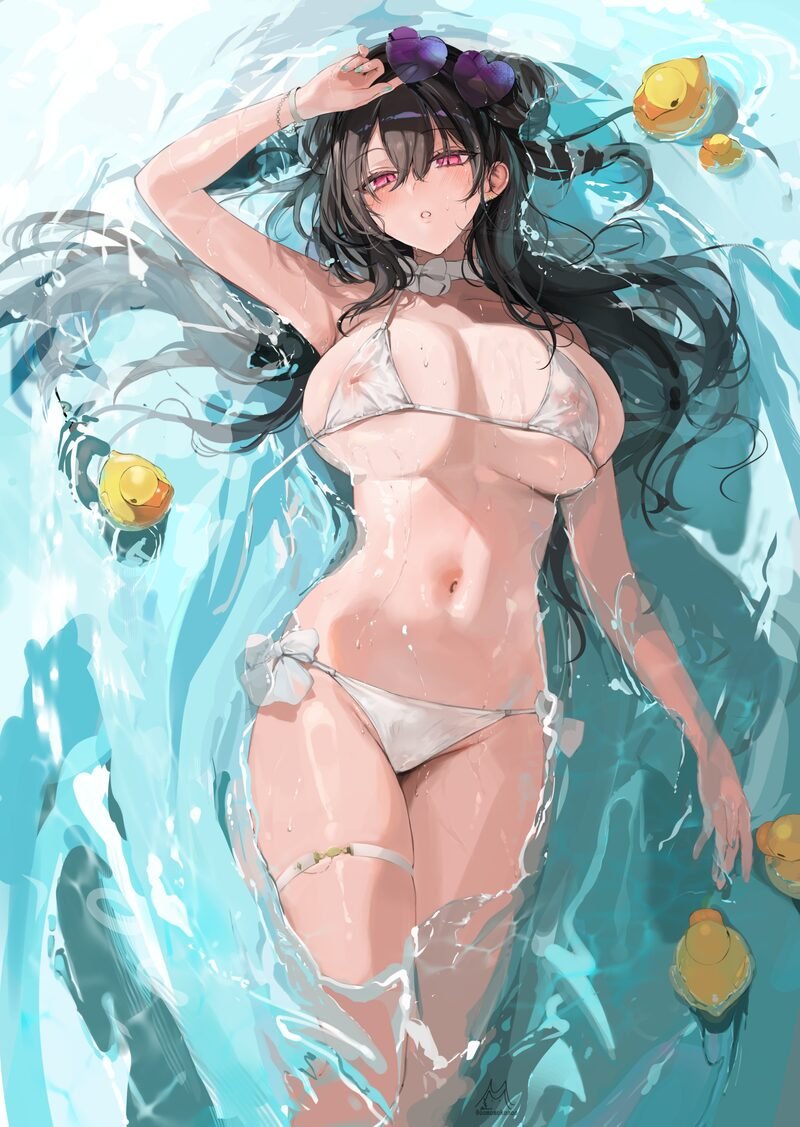 Ảnh gái anime 18+ nàng hầu gái quyến rũ
