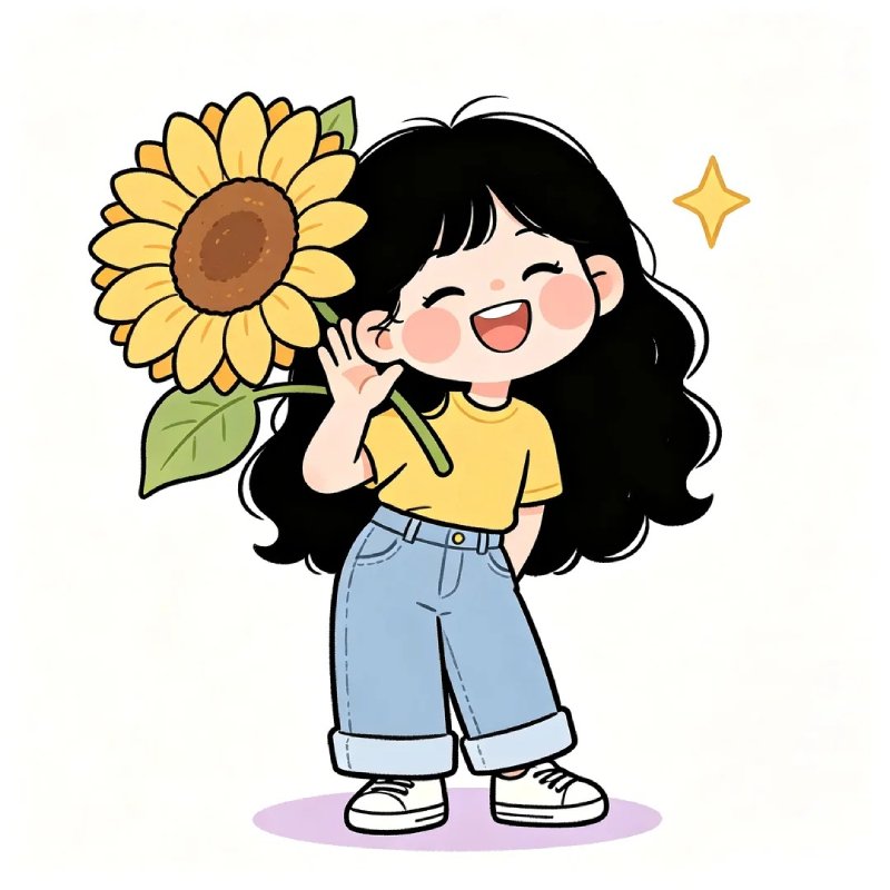 hình avatar hoa hướng dương