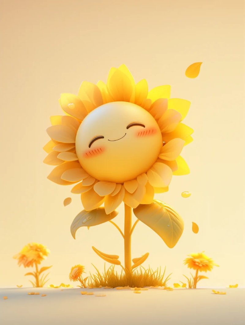 avatar hoa hướng dương aesthetic