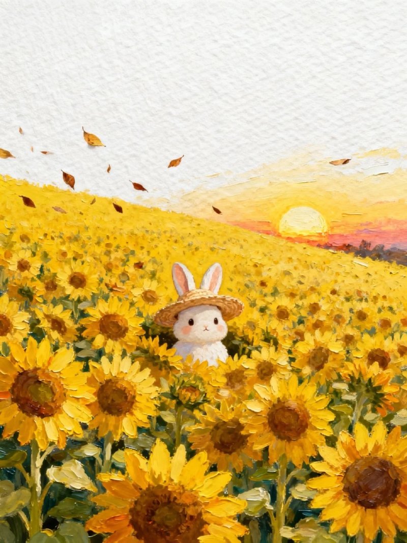 avatar hoa hướng dương cute