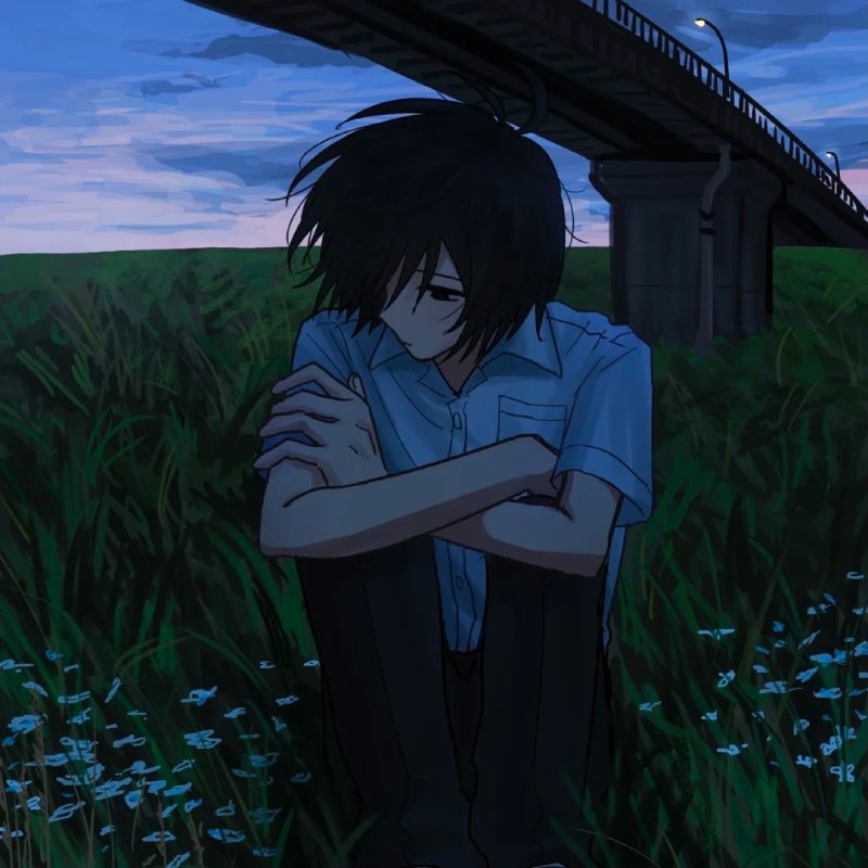 Avatar sad boy cô đơn