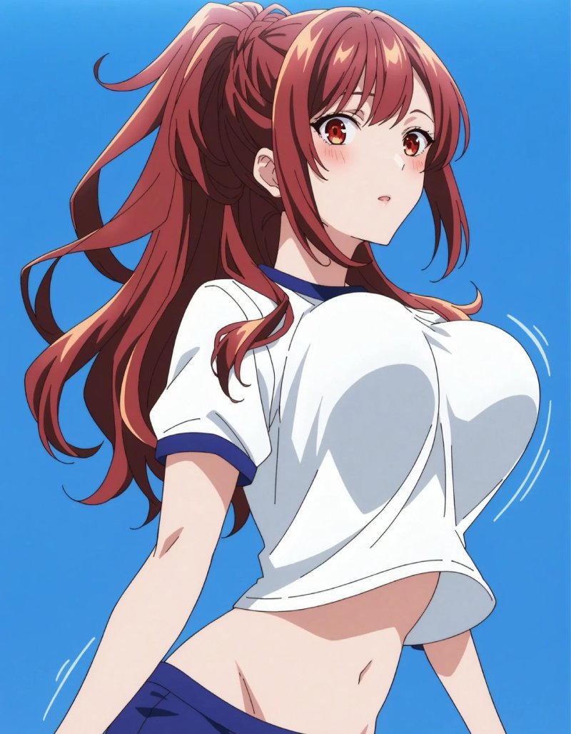 Ảnh anime mặc bikini nổi bật với gam màu đẹp.