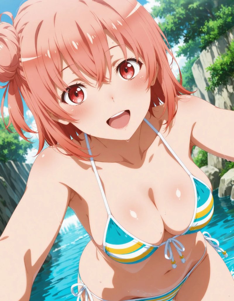 Ảnh anime mặc bikini có độ phân giải cao.