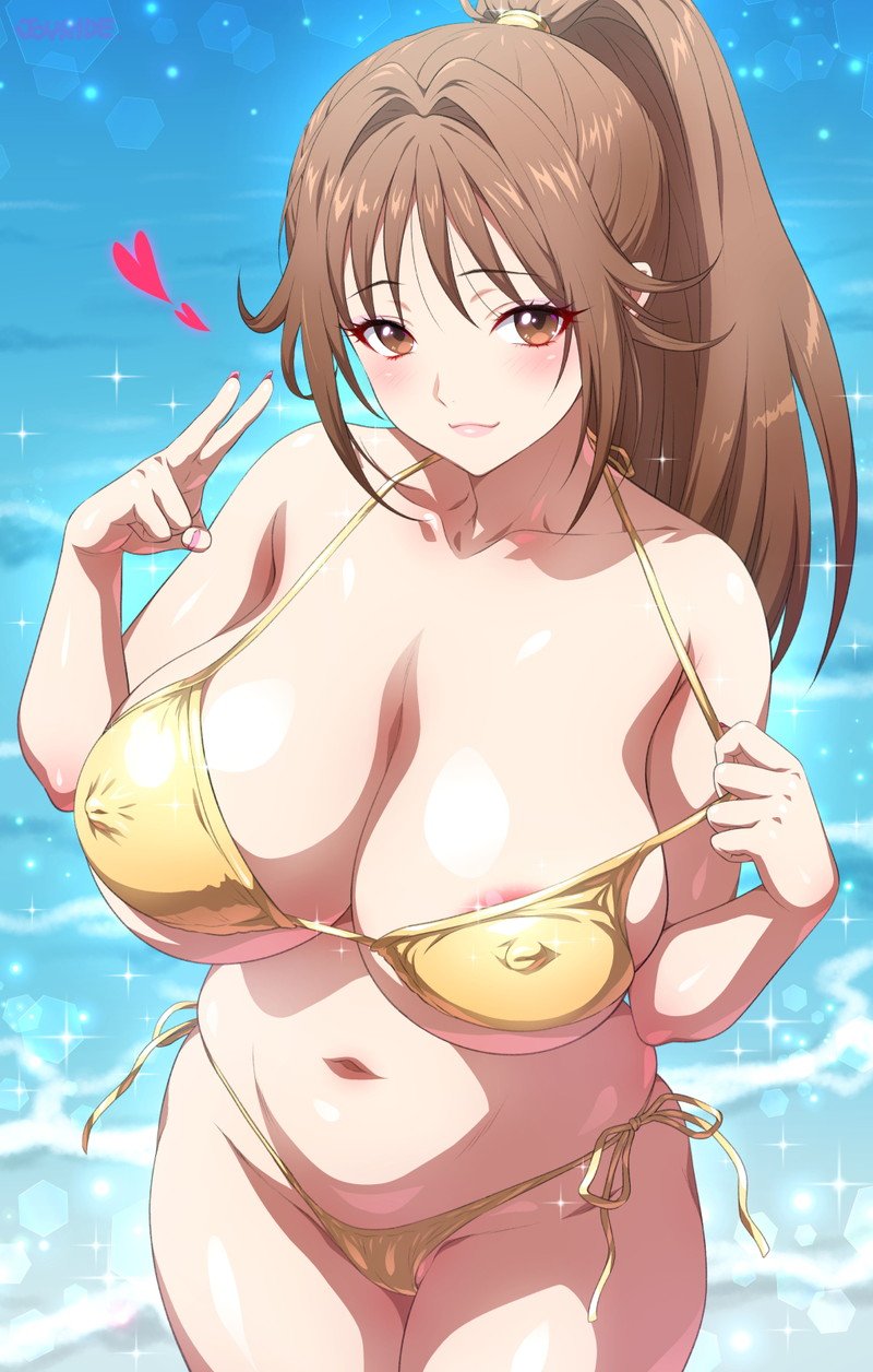 Ảnh Gái Anime Mặc Bikini với thiết kế tinh tế