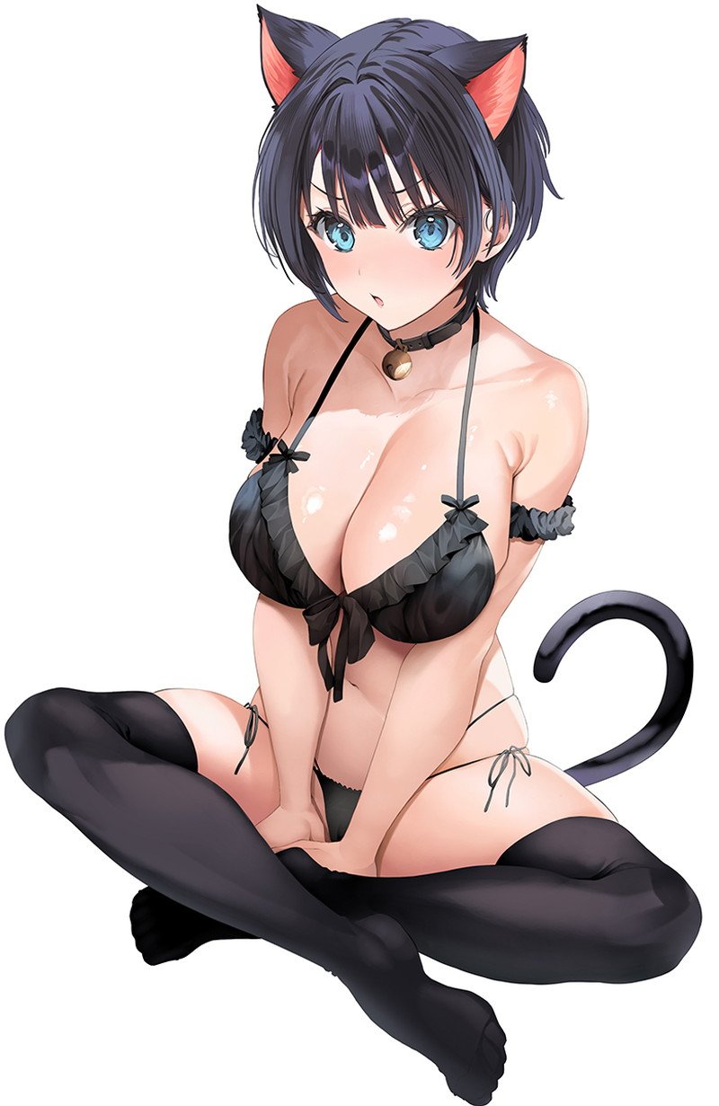 Ảnh nhân vật anime nữ mặc bikini dễ thương