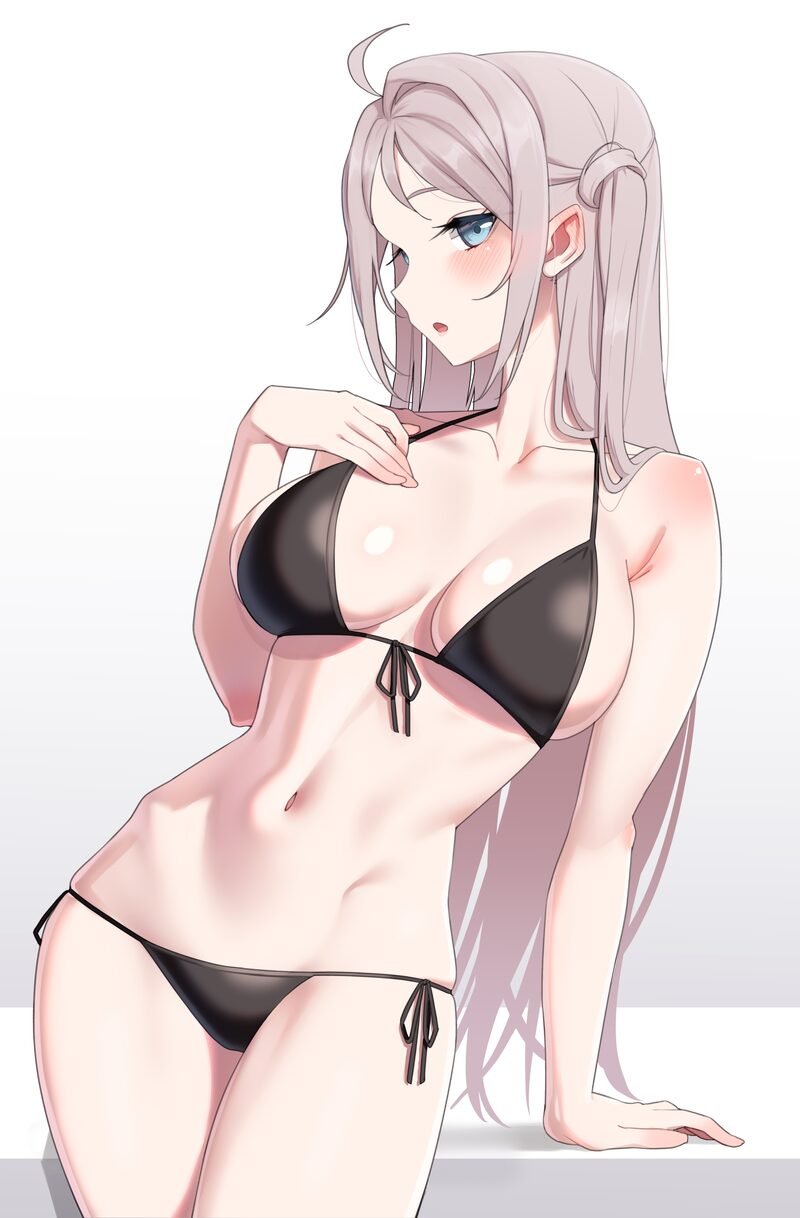 Ảnh gái anime mặc bikini đáng yêu và nổi bật